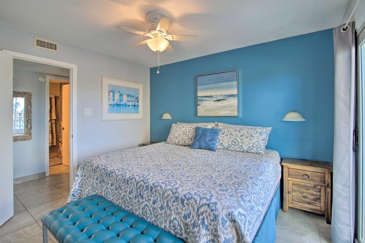 Sunny Oceanfront Condo On South Padre Island Beach Kültér fotó