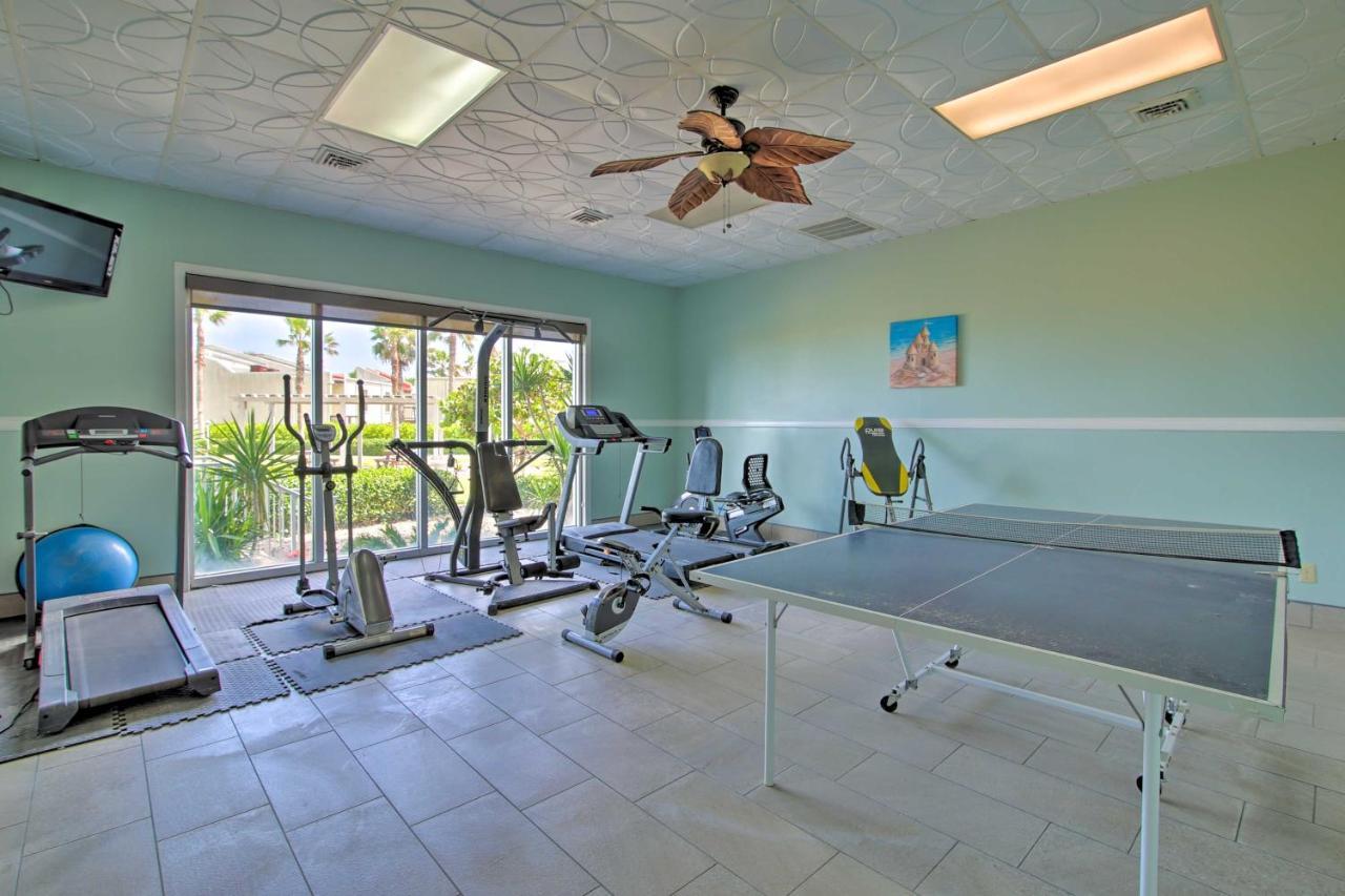 Sunny Oceanfront Condo On South Padre Island Beach Kültér fotó