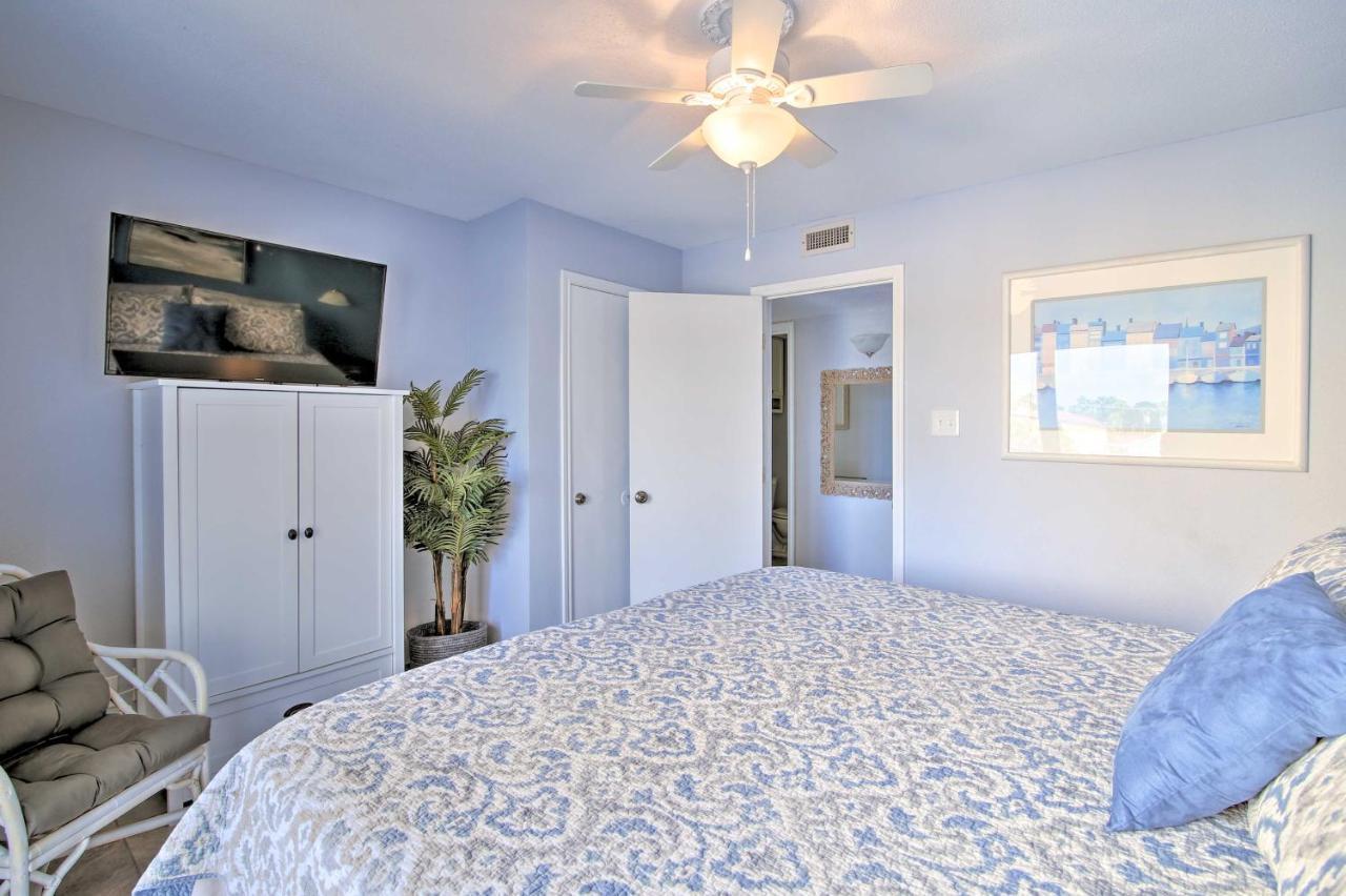 Sunny Oceanfront Condo On South Padre Island Beach Kültér fotó